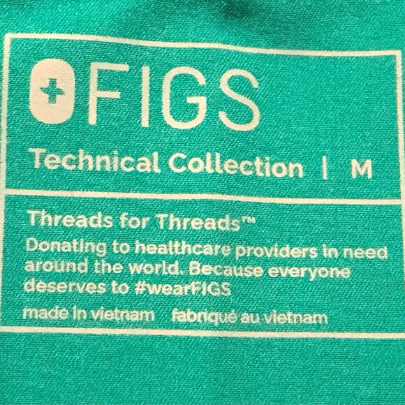 Figs Scrubs - Hunter Green - Picture 2 of 3